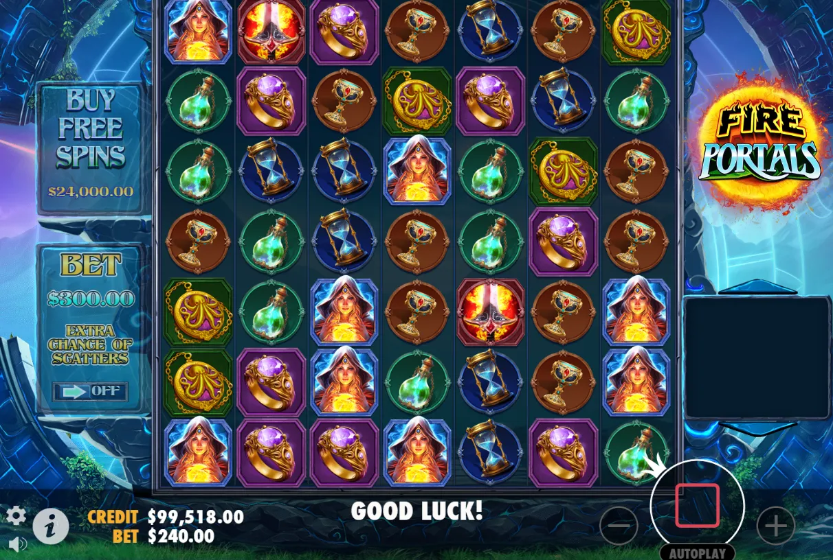 Fire Portals demo